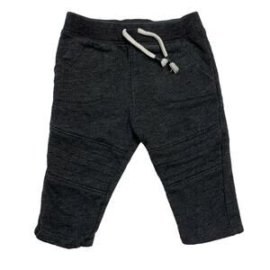 Jumping Beans Baby Joggers Softest Fleece Dark Gray Black Sweatpants Size 12m